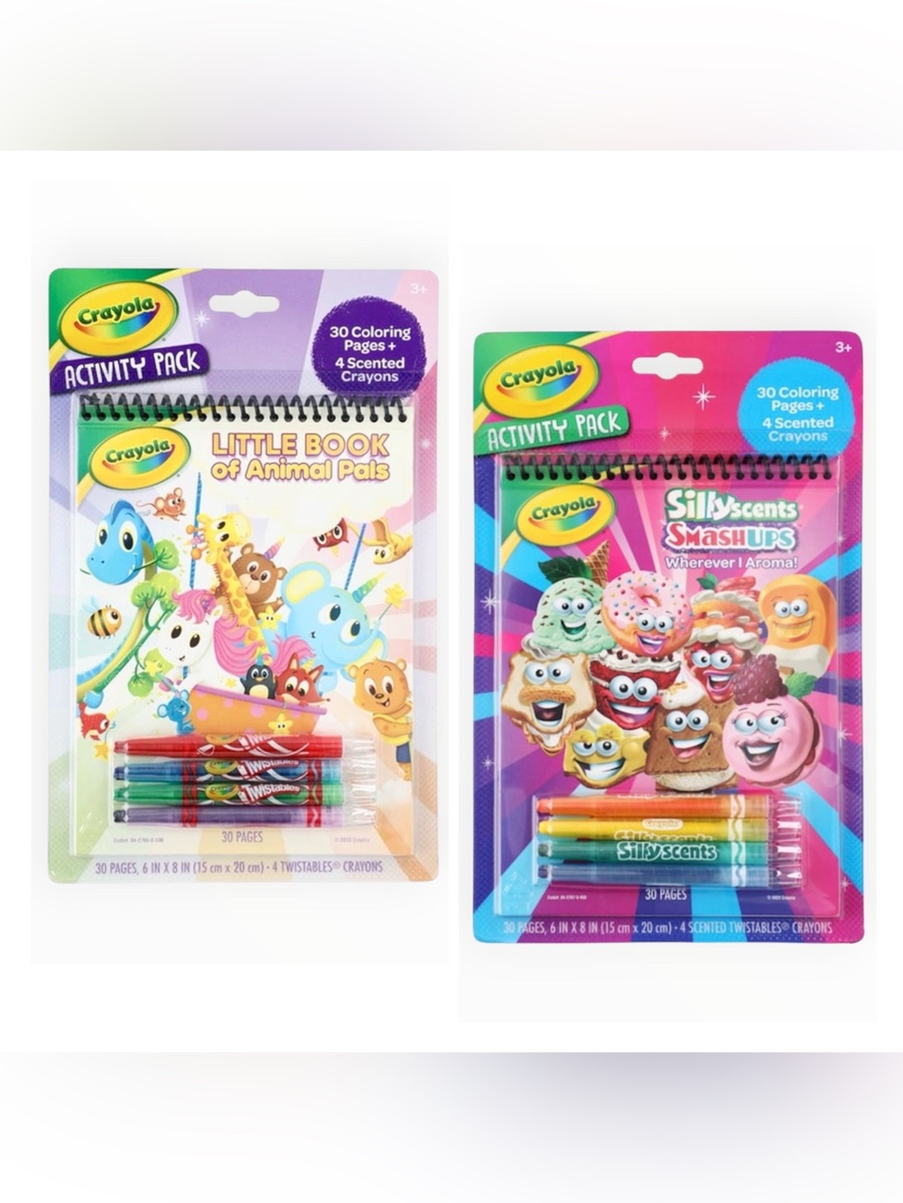 New 2pk Kids Crayola Activity Set